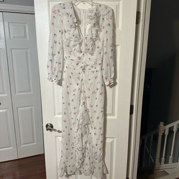 NWT Massimo Dutti Long Floral Dress - Picture 1 of 16